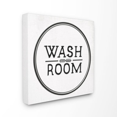 " Wash Room "
