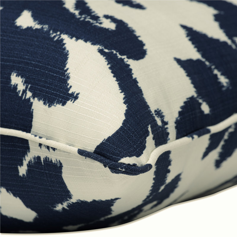 Bosco Outdoor Reversible Throw Pillow, Rectangle 11.5" H x 18.5" W  x 5" D
