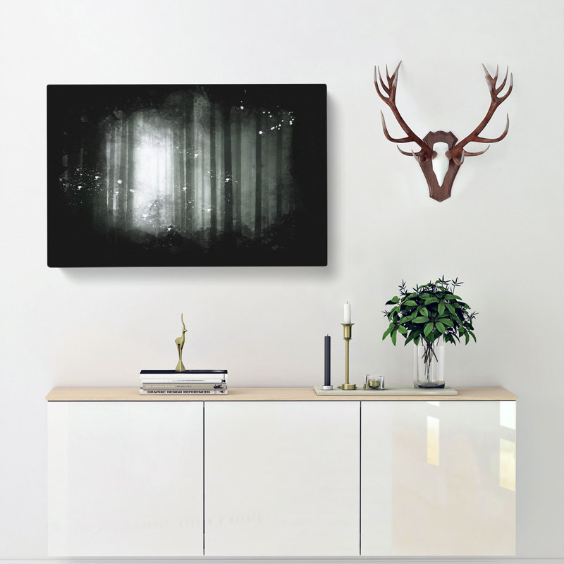 Twilight Forest - Wrapped Canvas Print, 60cm H x 91cm W x 3cm D