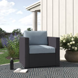 Arbedella Wicker Outdoor Lounge Chair