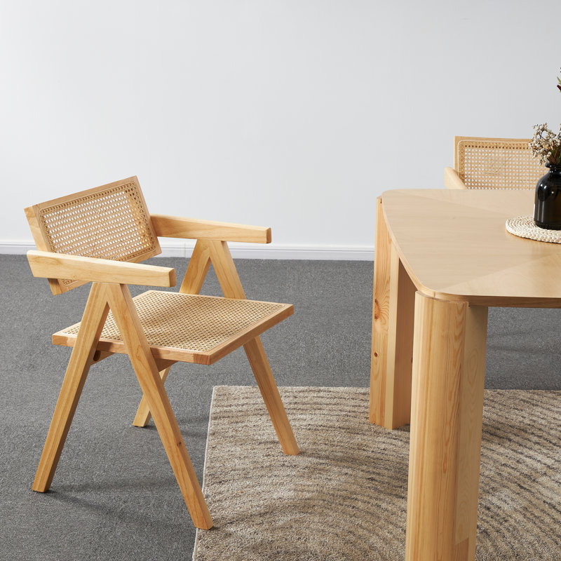 Vilas 48cm H Armchair, Wood, Wood
