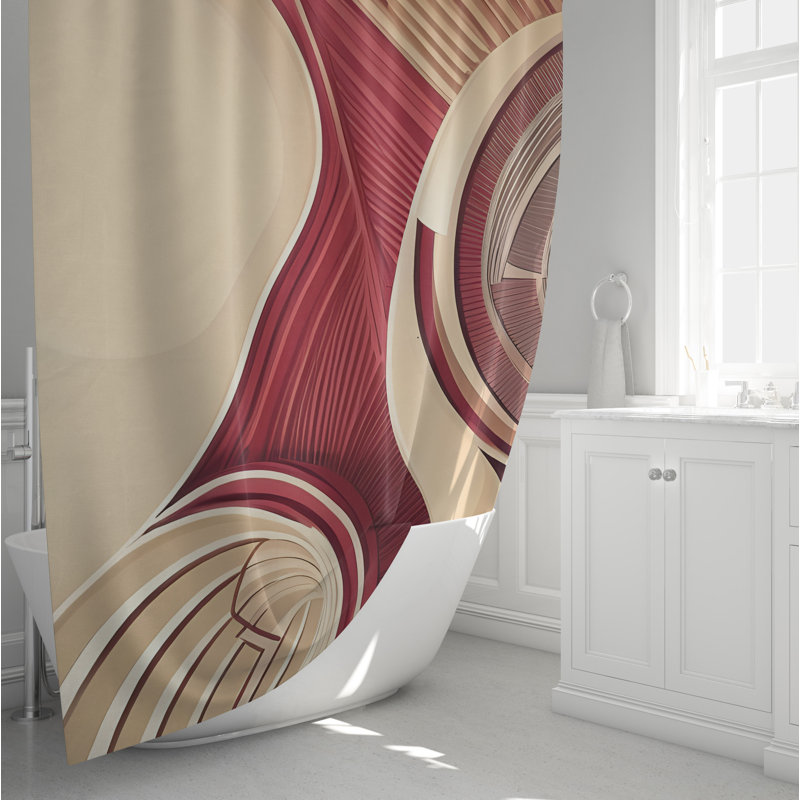 Rideau de douche Alizza, H 72 po x l 70 po