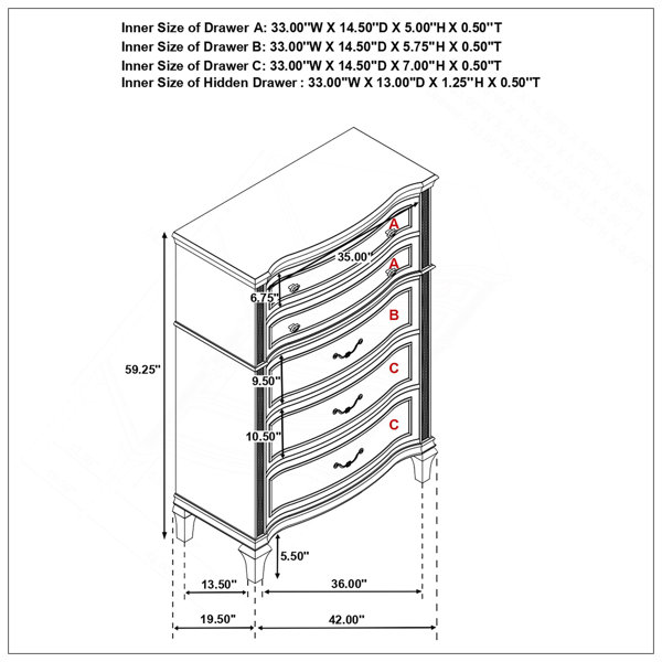 Dimensions du produit