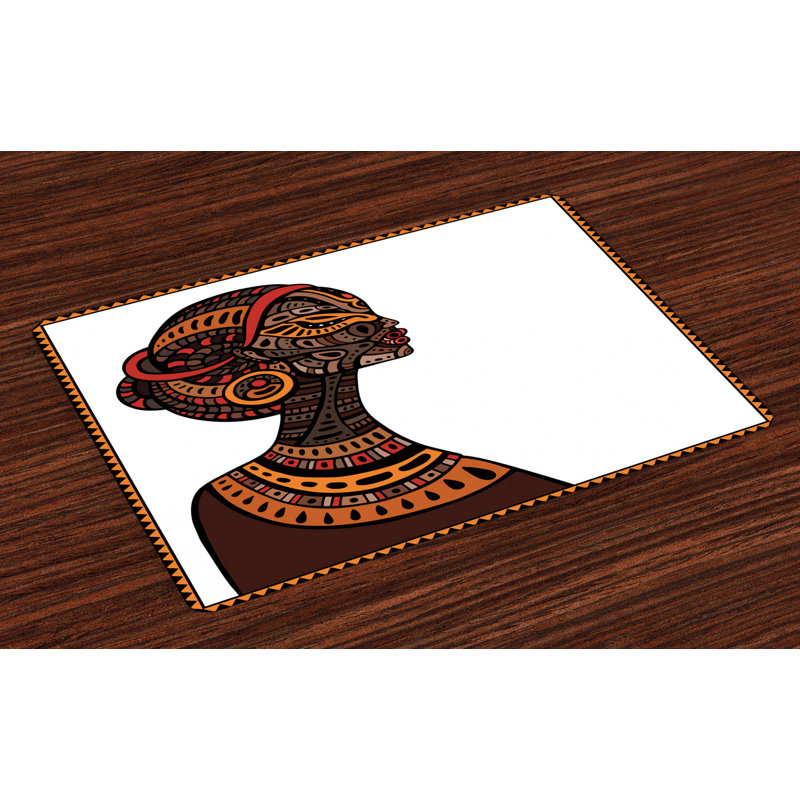 Mccartney African Exotic Totem Placemat