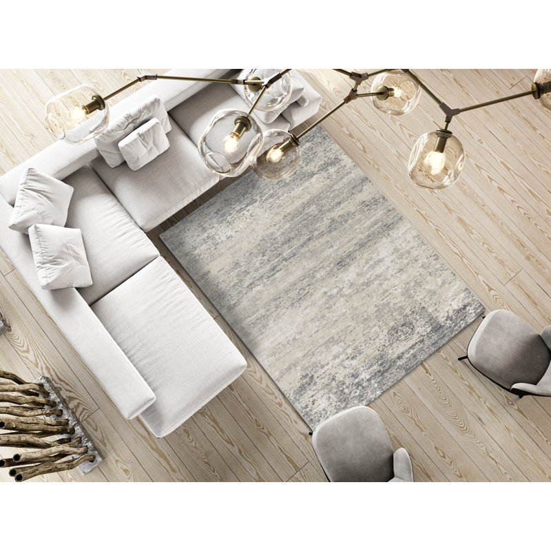 Adrial Marble Area Rug, Rectangle 133 x 190cm