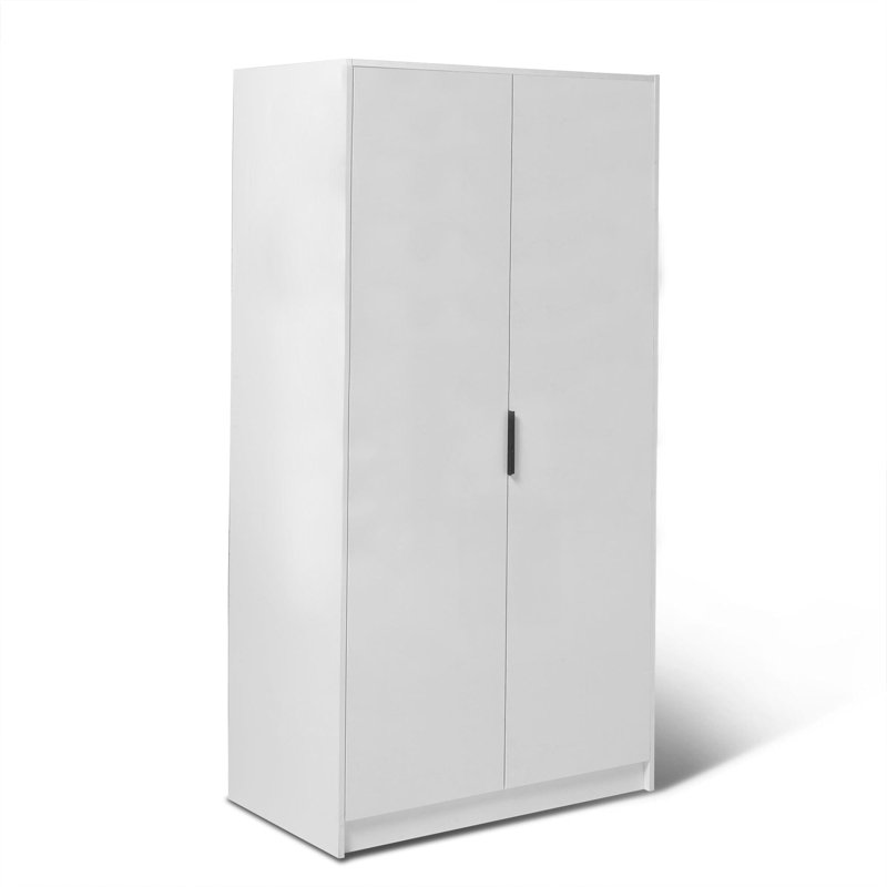 Glenhaven Tall Cabinet / Wardrobe - White, White