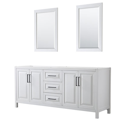 Daria 78.75'' W Double Bathroom Vanity Base