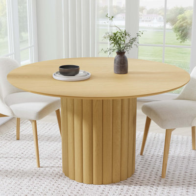 Table de salle à manger en bois massif