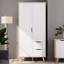 Vankka Manufactured Wood Wardrobe