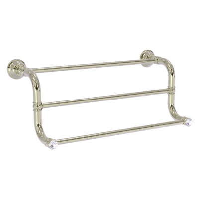 Carolina Crystal 18'' 3 Towel Bar