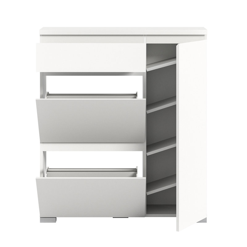 Shoelove Shoe Cabinet, White