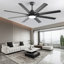 168cm Ceiling Fan with LED Lights-427558847