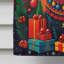 Drapeau de maison de Noël en polyester double face H 40 po x l 28 po