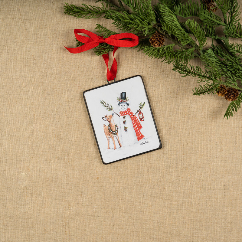 5.25 " Snowman Ornament