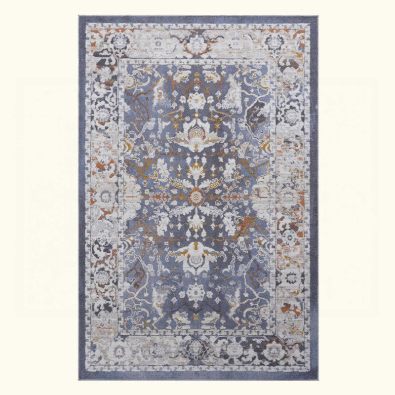 Traditional Non-Shedding Living Room Bedroom Dining Home Office Stylish And Stain Resistant Area Rug, Rectangle 5'3" x 7'6"