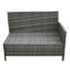 Aceston Rattan Wicker 9 - Person Seating Group with Cushions