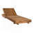 Outdoor Chaise Lounge Chair with 6-Position Adjustable Backres