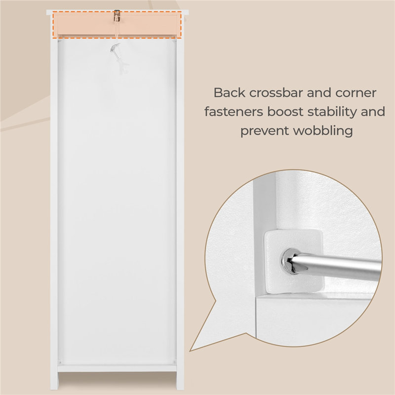 Auryon Bathroom Cabinet, White