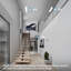 Plafonnier encastré commercial 1x4ft 3cct, plafonnier à intensité variable 40w / 30w / 20w