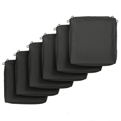 Outdoor  5'' Non-Slip Cushion Cover Water-Repellent Seat Cushion Slipcover With Portable Carry Handle.