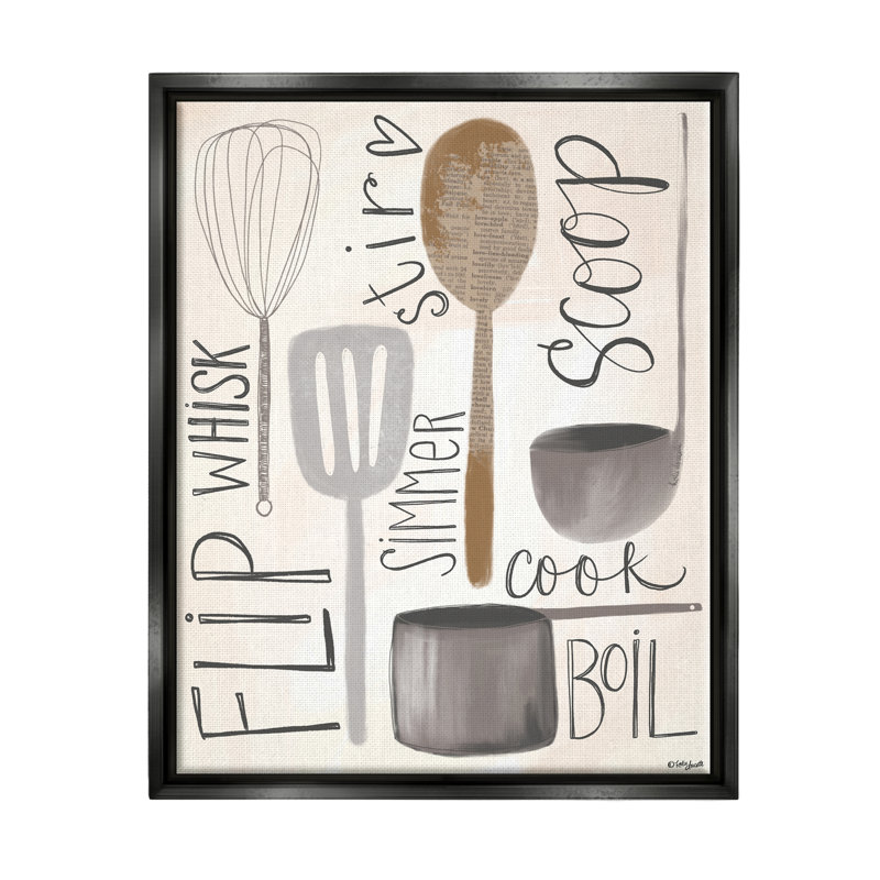 Art mural en toile flottante Flip Black, Cadre flottant noir de jais, L 17 po x H 21 po