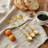 Sun and Moon Teaspoon Set of 4, Gold 304 Stainless Steel Tea Spoons with Sculpted Celestial Handles