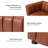Anorea 83'' Genuine Leather Channel Tufted Sofa-71544569