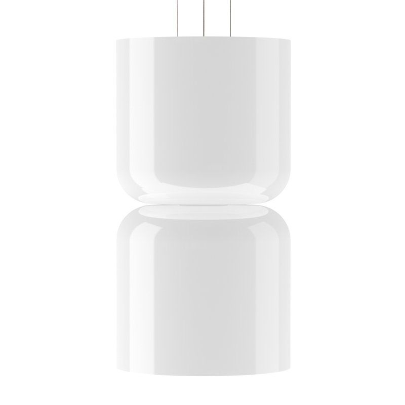 Luminaire suspendu géométrique à 2 lumières Totem