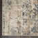 Addie Abstract Modern Machine Woven Area Rug in Beige/Gray