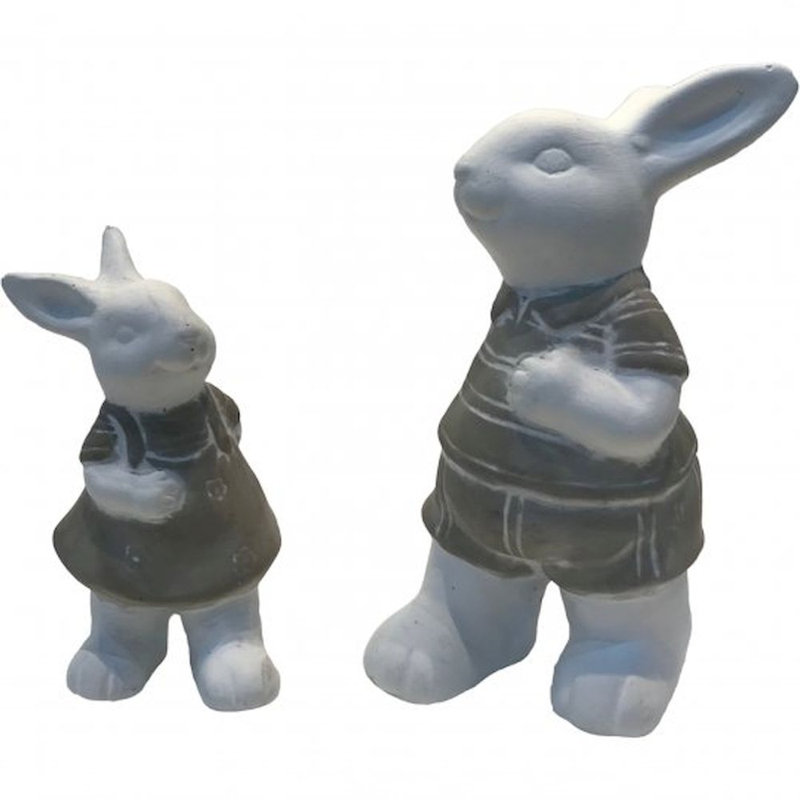 Ensemble de figurines 2 pièces Hoquiam Bunnies