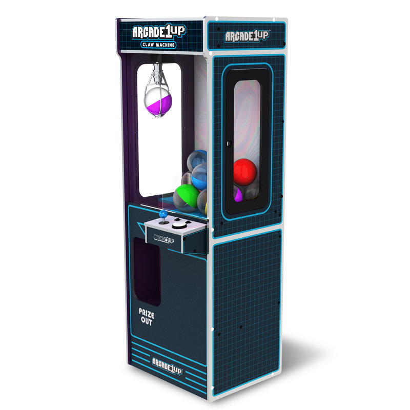 Arcade1Up Claw Machine, 3 Levels of Difficulty, Lights & Adjustable Sound Volume