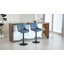 Upholstered Adjustable Height Counter Stool-983567169