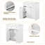 Meuble-lavabo 30 po avec lavabo en céramique-454334086