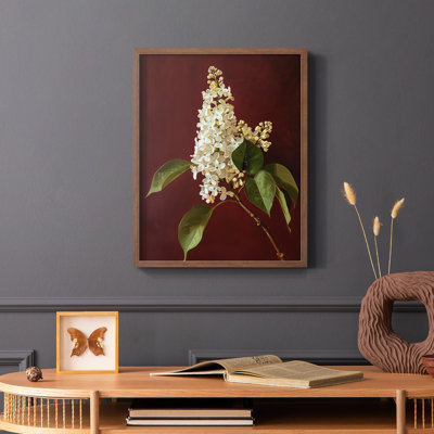 FLORAL Series CC - reproduction encadrée de qualité supérieure - prête à être accrochée - aucun clou requis