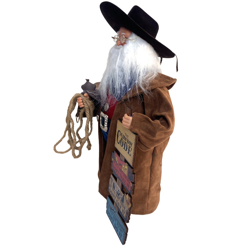 15” The Cowboy Code Claus