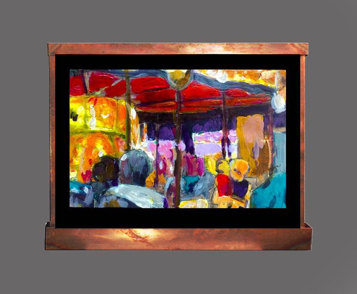 Demonte Acrylic Waterfall Fountain