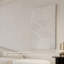Art mural Mid-Century moderne en toile pour salon-715483796-715483798