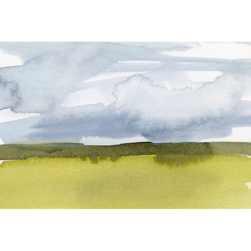 Splashy Meadow III 1 Piece Wrapped Canvas Wall Art, 30cm H x 46cm W x 3.8cm D
