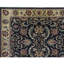 Sultanabad Hand-Knotted High-Quality Black and Gold Area Rug