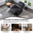 Recliner Chair PU Leather for Elderly with Massage Heating,Electric Lounge Sofa Armchair with Deep Upholstered Seat ,2 Cup Holders ,Side Storage Pocket ,for Living Room, Capacity 400 Lbs, Black-2145817423-2145817422