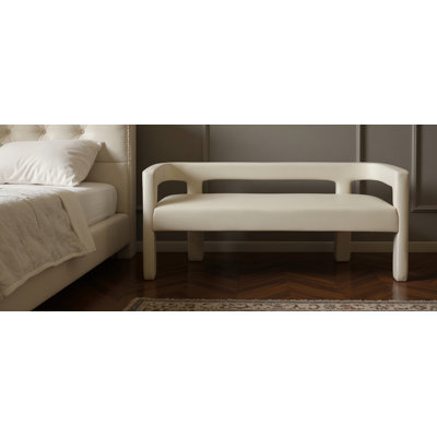 Banc avec revêtement