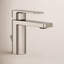 Parallel Single Hole Bathroom Faucet with Drain Assembly-620365523