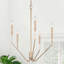 Lustre 5 lumières façon bougie classique