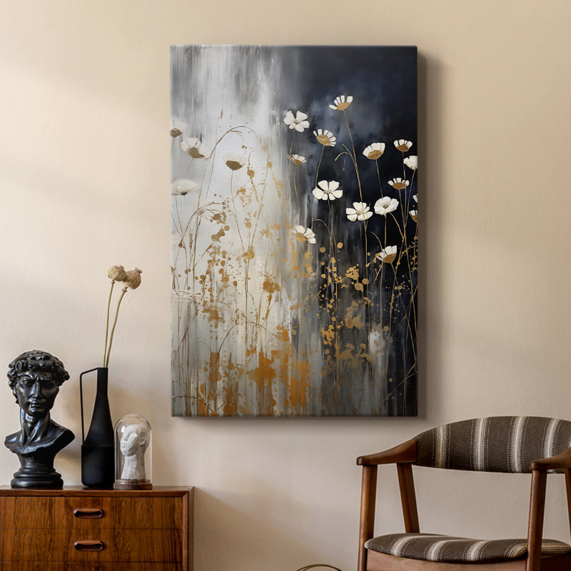 FLORAL Series CDXIV - Gallery Cavas, H 48 po x l 32 po
