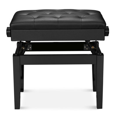 Elmedin Faux Leather Flip Top Storage Bench by Red Barrel Studio