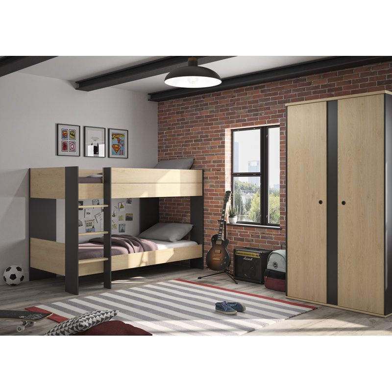 Kiran European Single (90 X 200 Cm) Bunk Bed