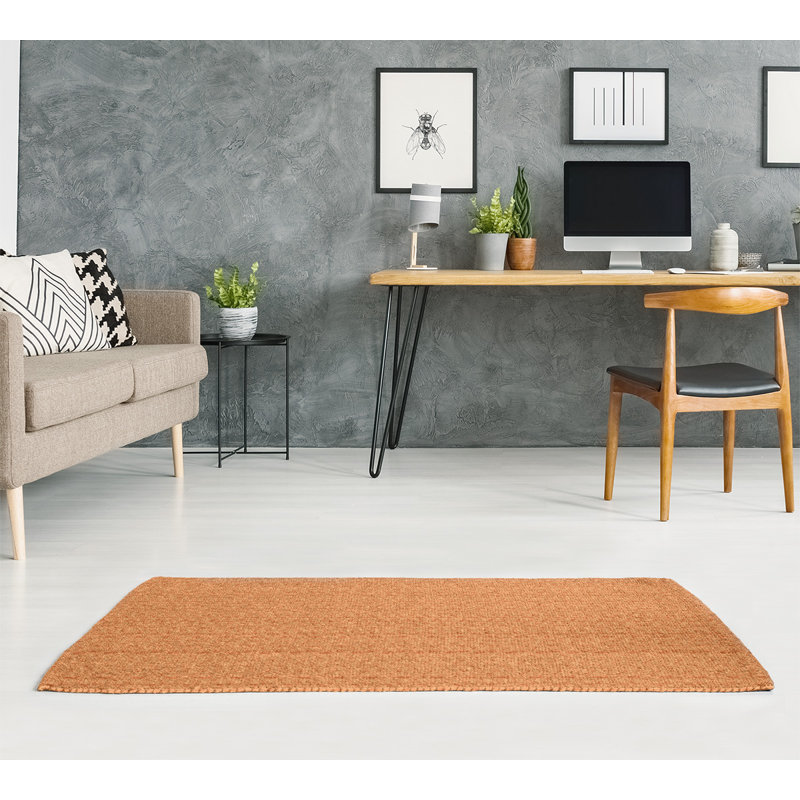 Chenille Geometric Indoor Rug, Rectangle 4' x 6'