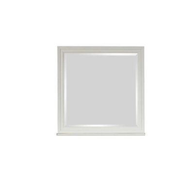 Miroir de commode biseauté traditionnel Barret