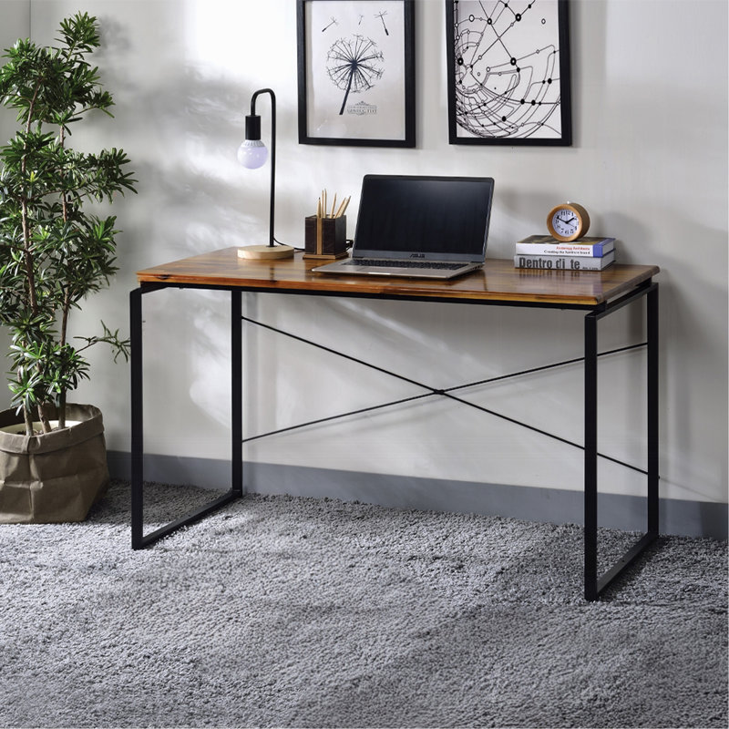 Table pour ordinateur portable 1pc, Chêne / noir