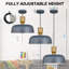 Luminaire suspendu à 2 lumières Mikaili-50045441